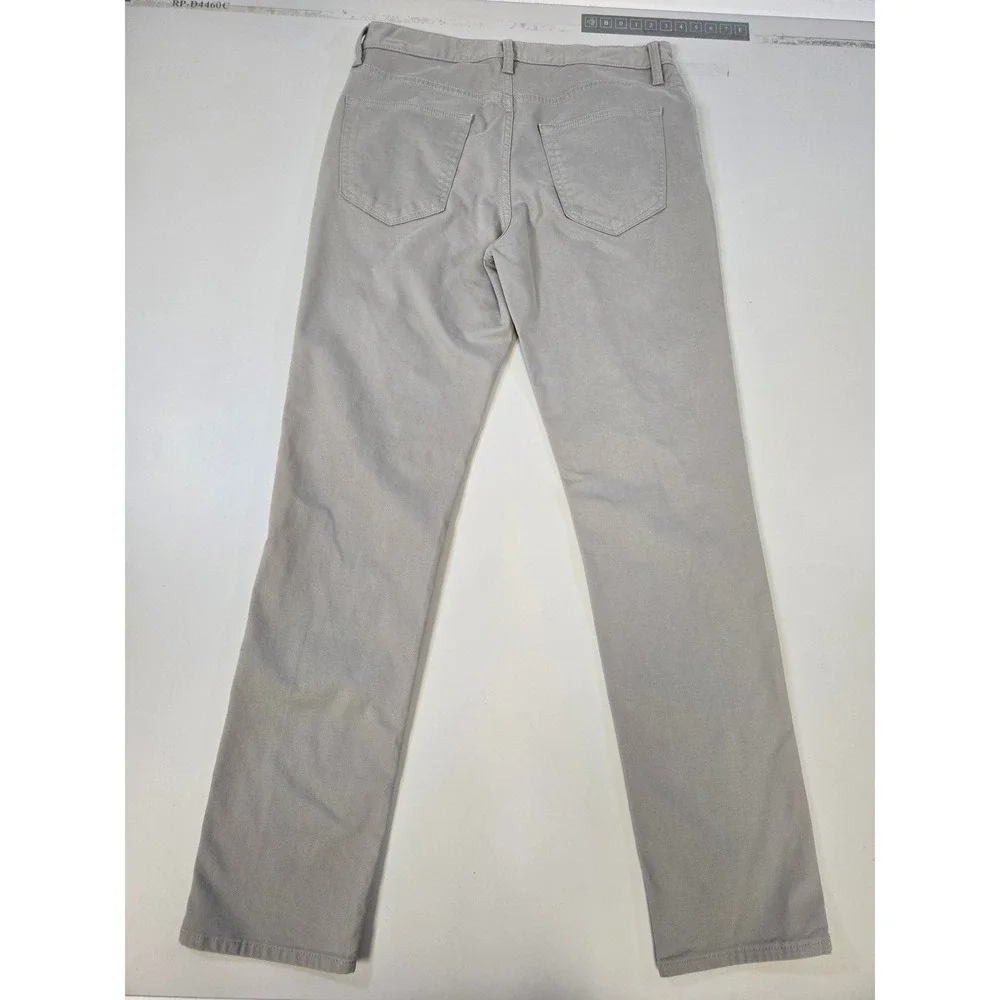 Banana Republic Traveler Pants Mens 31x32‎ Slim Fit Light Gray Italian Fabric